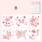 Forest Garden Painting Template