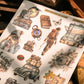 Travel Series Transfer Stickers