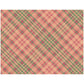 12PCS  Pink Plaid Scrapbook Paper