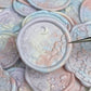 Macaron Mixed Color Wax Seal Stickers