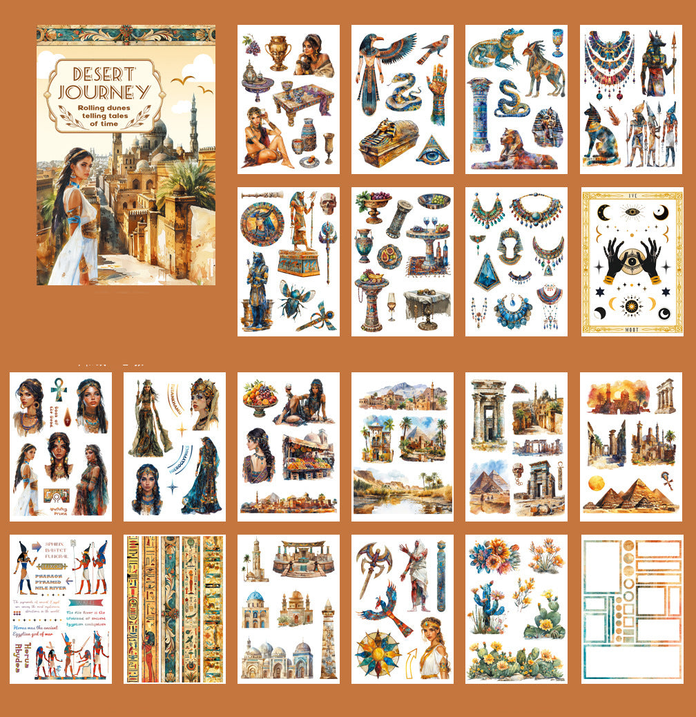 DESERT JOURNEY Sticker Book