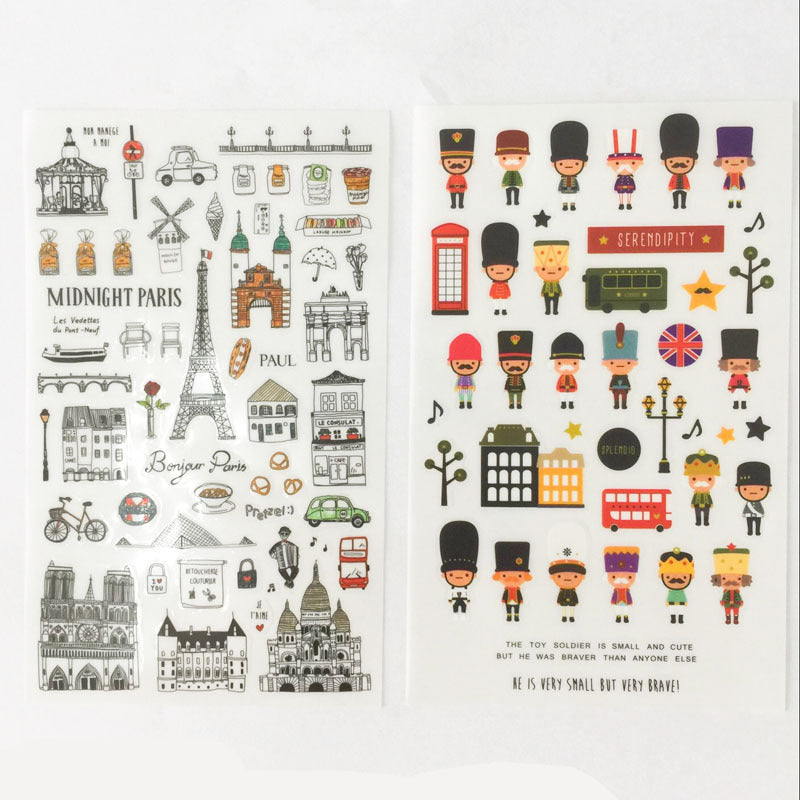 Travel Journal Stickers