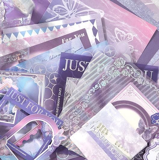 162PCS Butterfly Anthology Scrapbook  Box