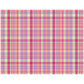12PCS  Pink Plaid Scrapbook Paper