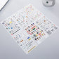 Travel Journal Stickers