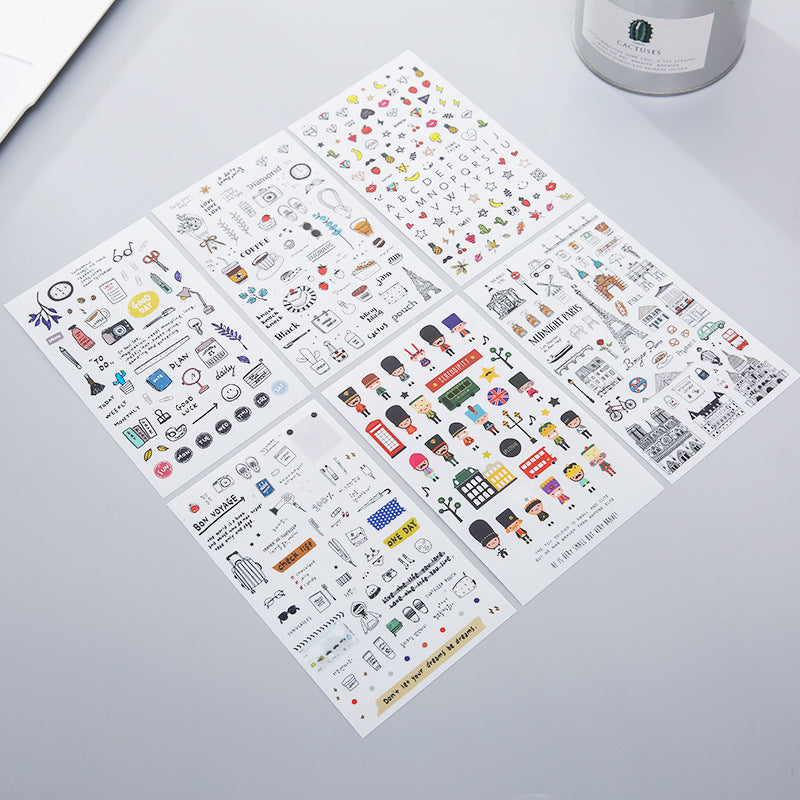 Travel Journal Stickers