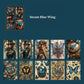 Steampunk Butterfly Series Vintage Scrapbook Paper