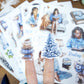 Blue Series Sticker Book