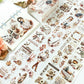 4PCS Winter Daily Series PET Tape Set