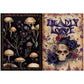 10PCS Purple Magic Scrapbook Paper