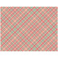 12PCS  Pink Plaid Scrapbook Paper