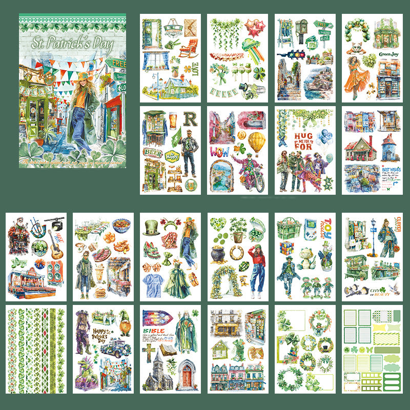 St.Patrick's Day Sticker Book