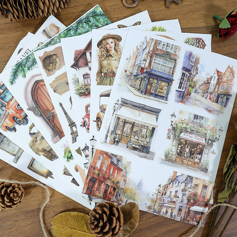 City Streets Series Sticker Book