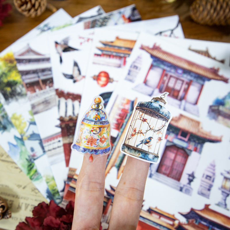 Chinese Style Sticker Book