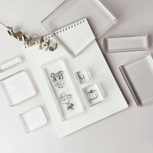 Thick High-Transparency Acrylic Transparent Stamp Handle