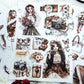 Brown Series Sticker Book