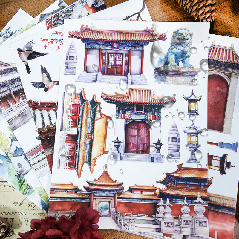 Chinese Style Sticker Book
