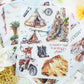 Desert Travel Sticker Book