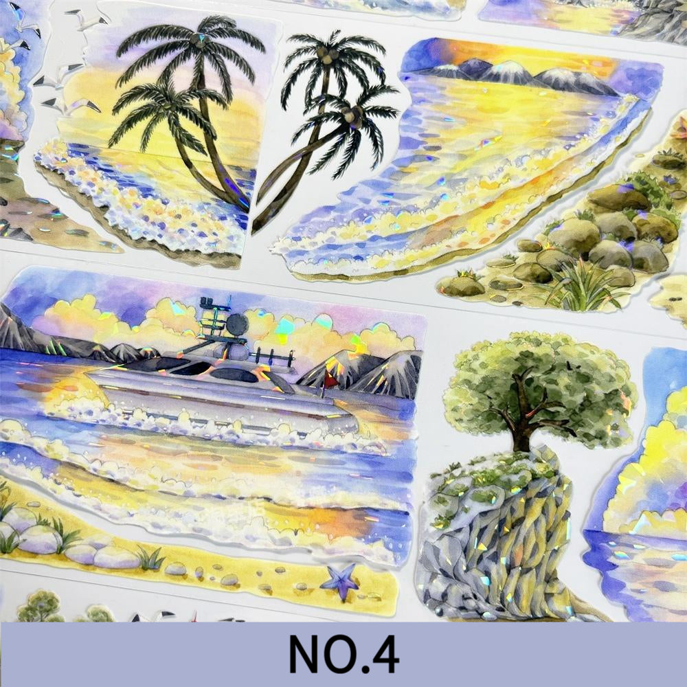 Seaside Collection PET Tape(One Cycle)