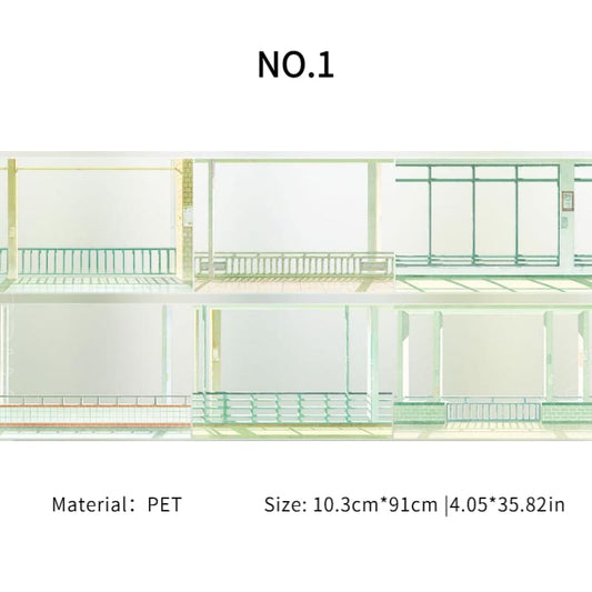 Window Series One Cycle PET Tape