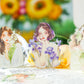 Flower And Character Sticker Pack