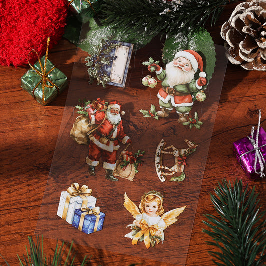 Die-cut Christmas Sticker Book