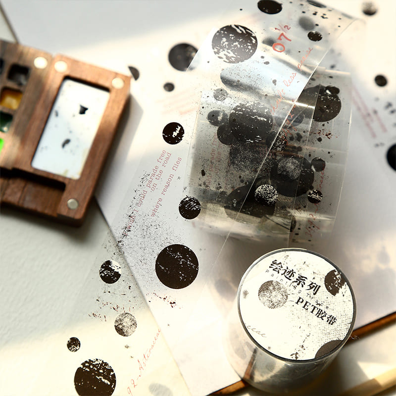 Mottled Ephemera Style PET Tape