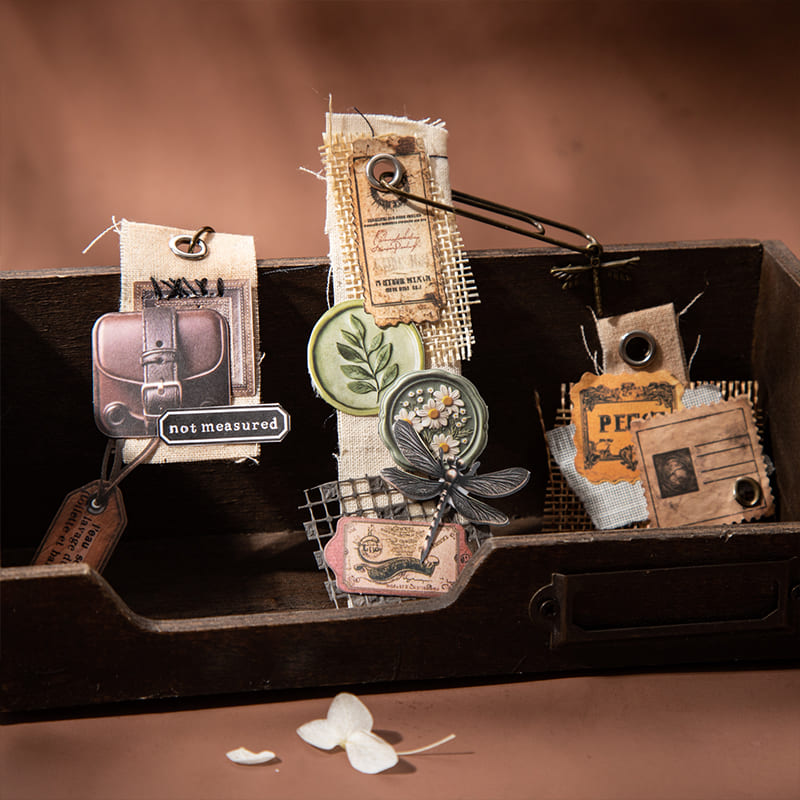 100PCS The Mystery Box Sticker Collection