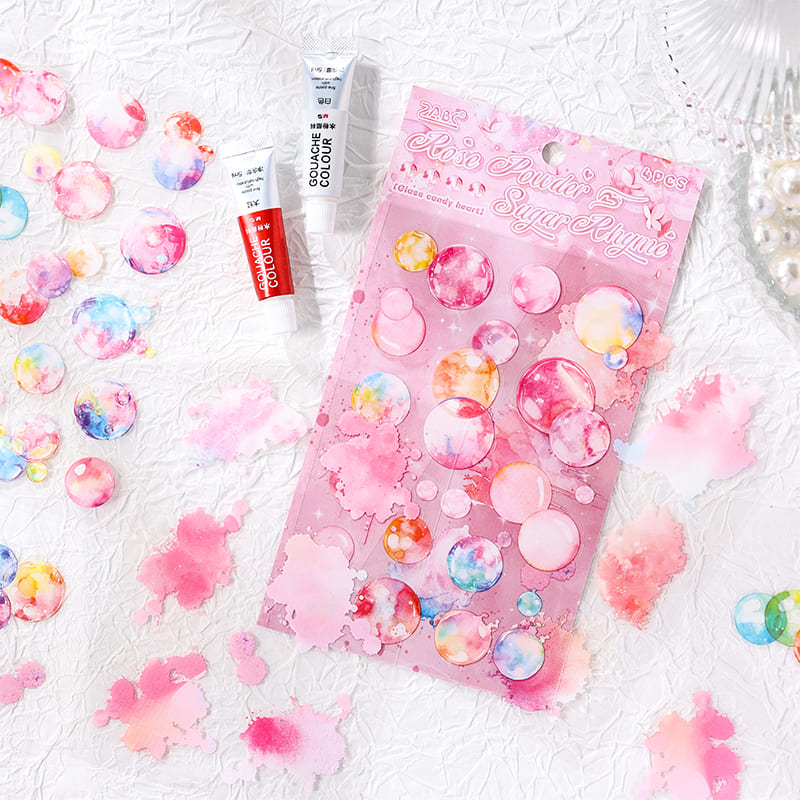 Whimsical Bubble Stickers