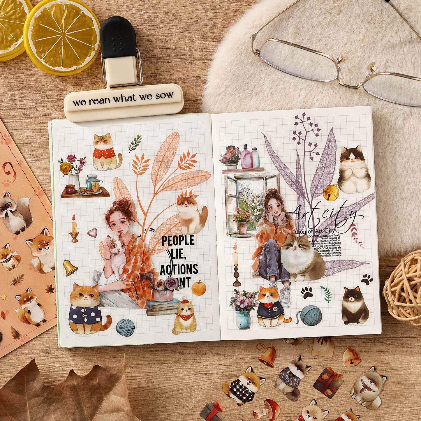 Woodland Friends PET Sticker Pack