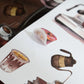 54PCS Stickers Book