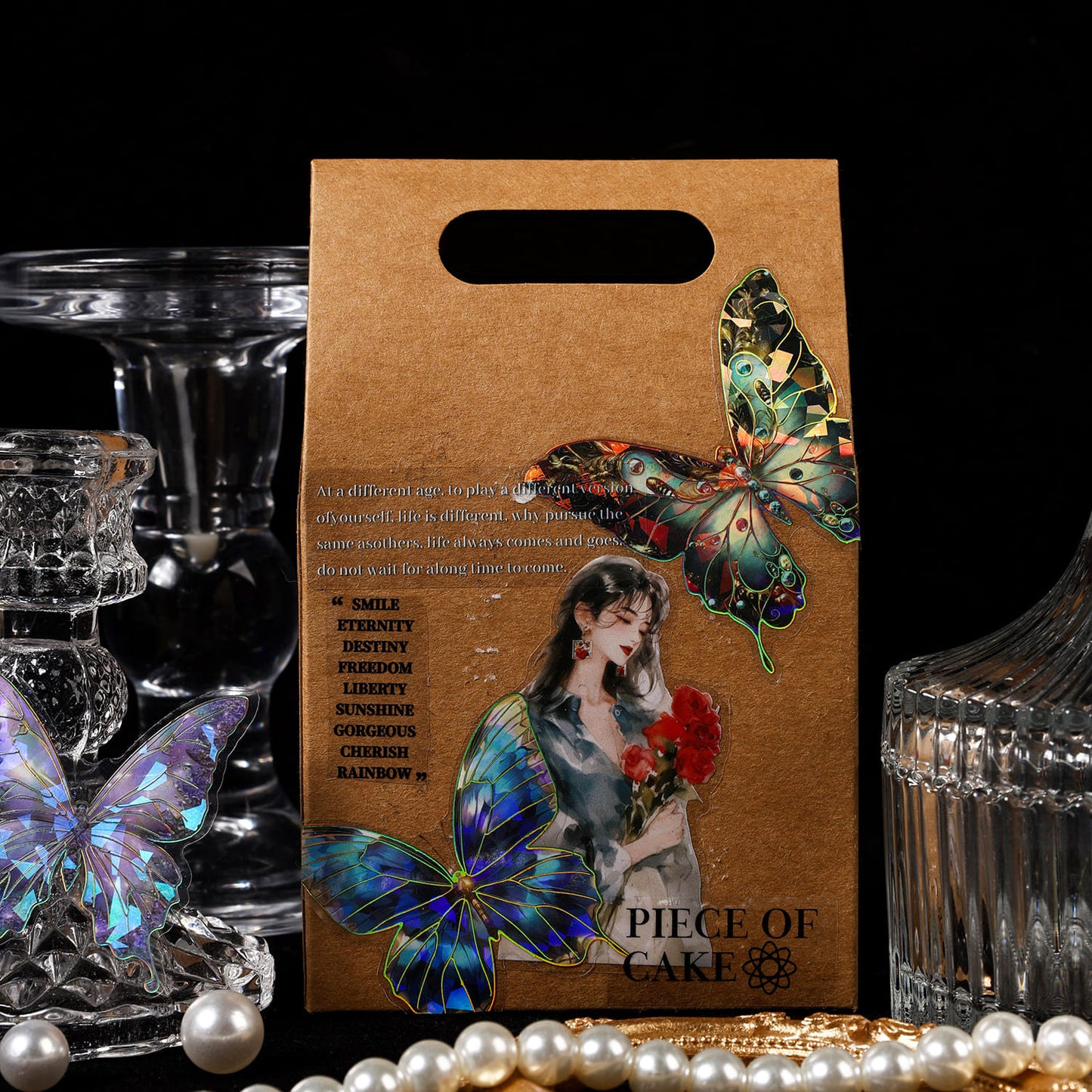 Butterfly PET Stickers