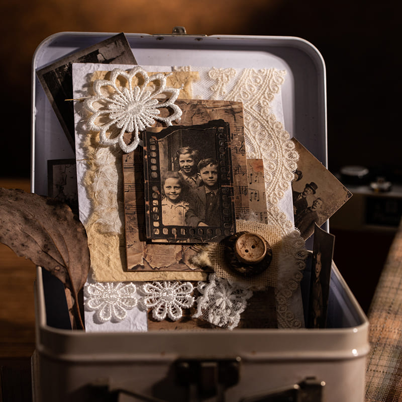 Vintage Time Theme Sticker Pack