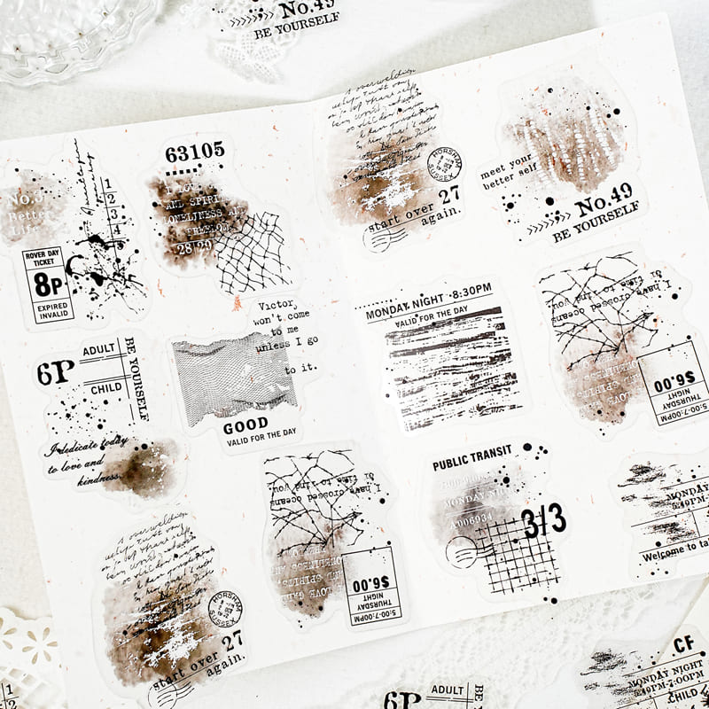 Vintage Marks Sticker Pack