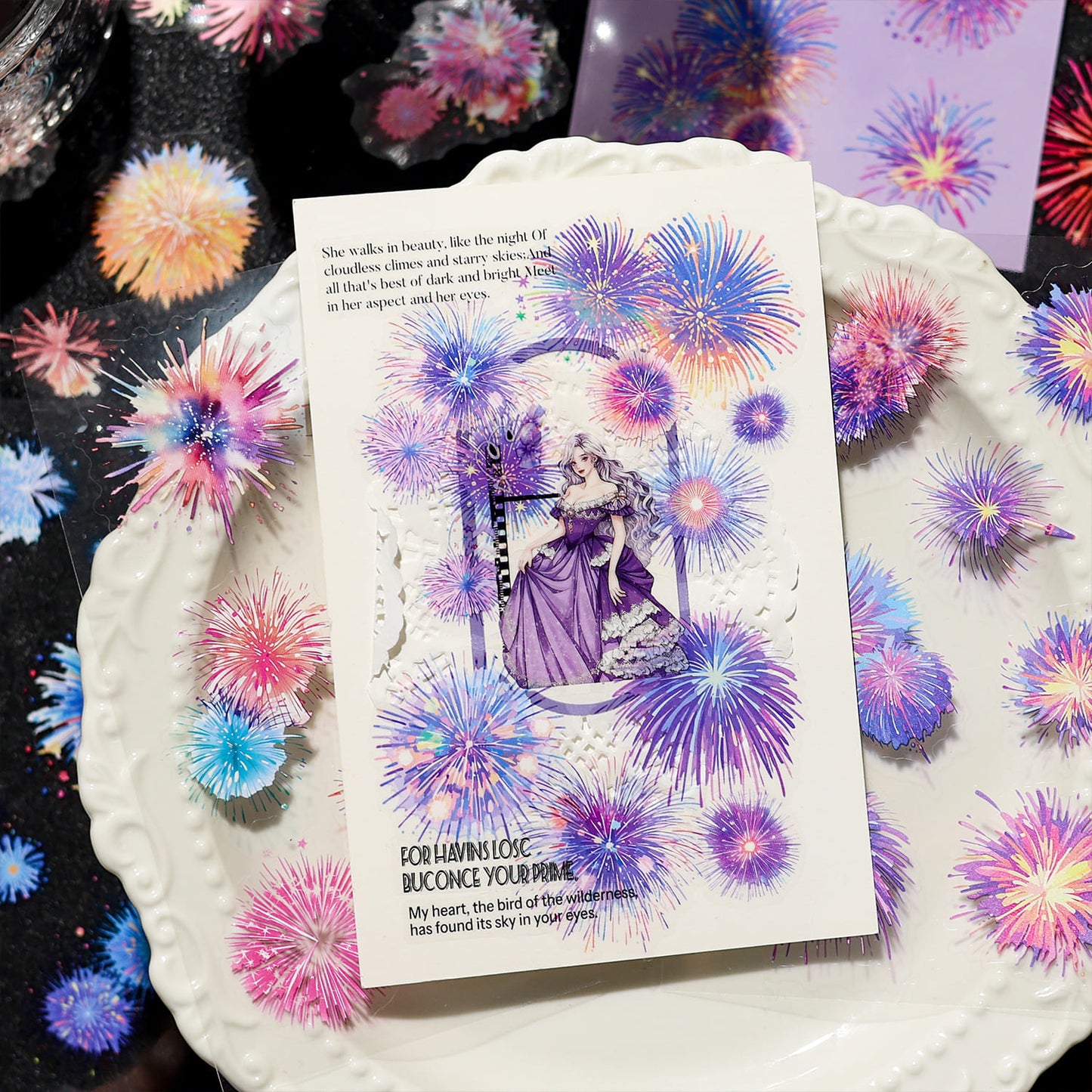 Fireworks Stickers Pack