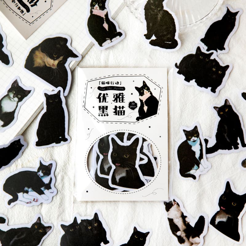 Vellum Cat Sticker Pack