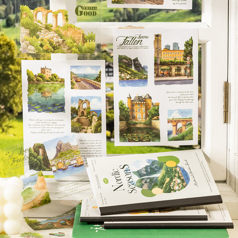 Four Seasons Sticker Book