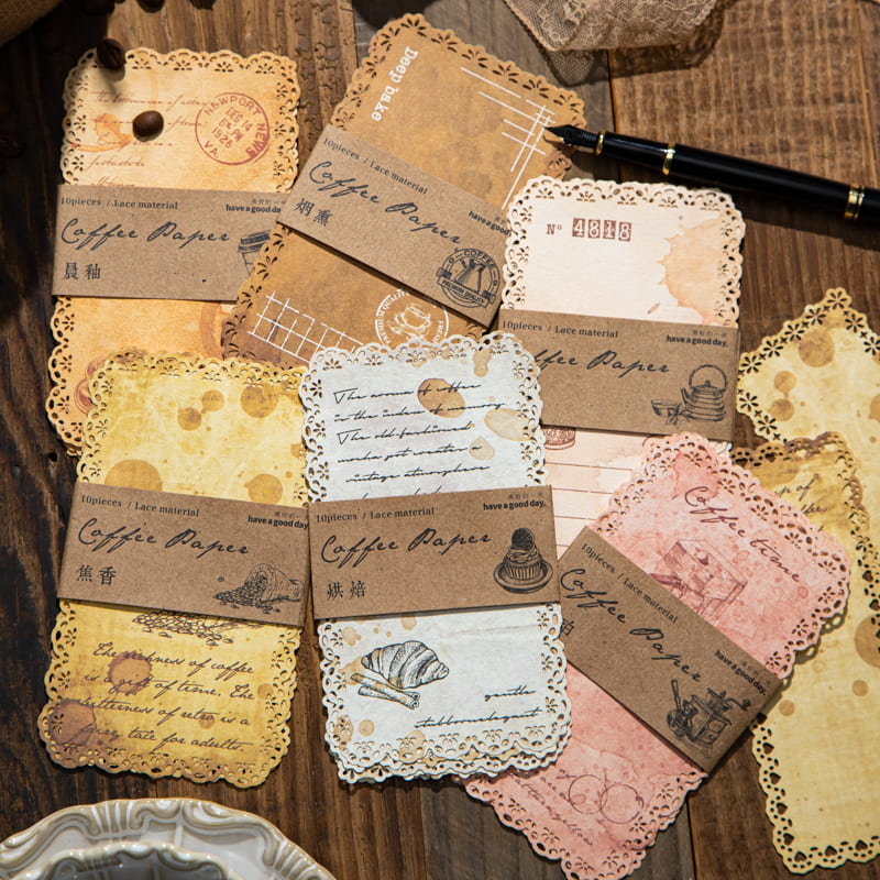 Hollow Lace Scrapbook Paper
