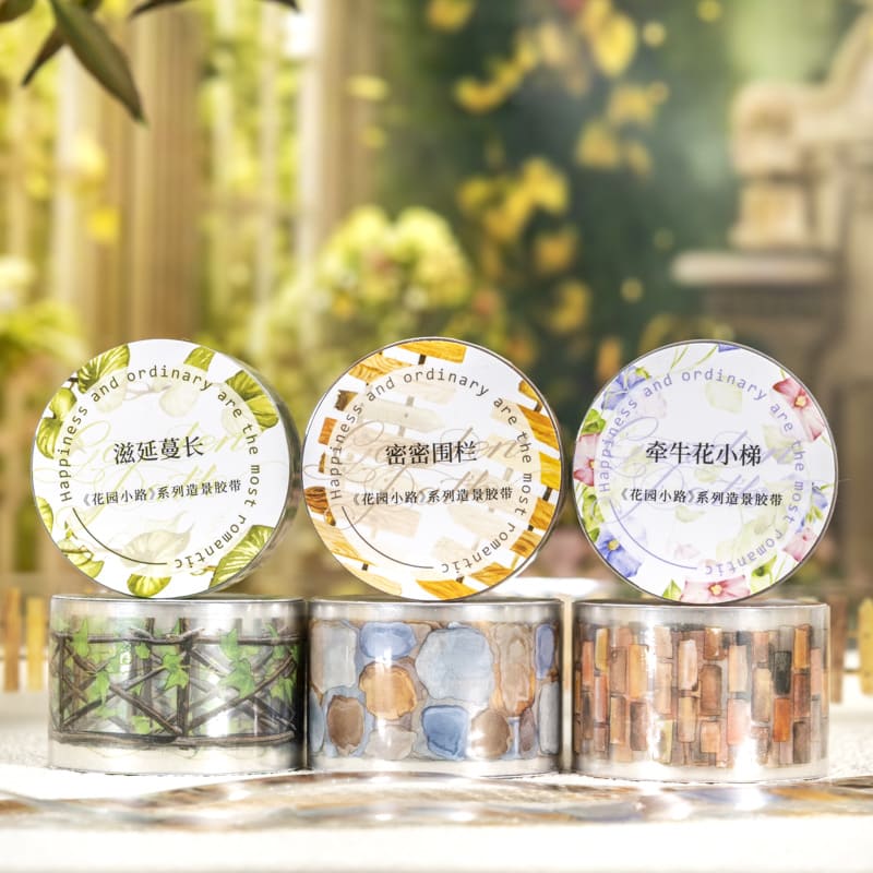 Garden Path Pattern PET Tape