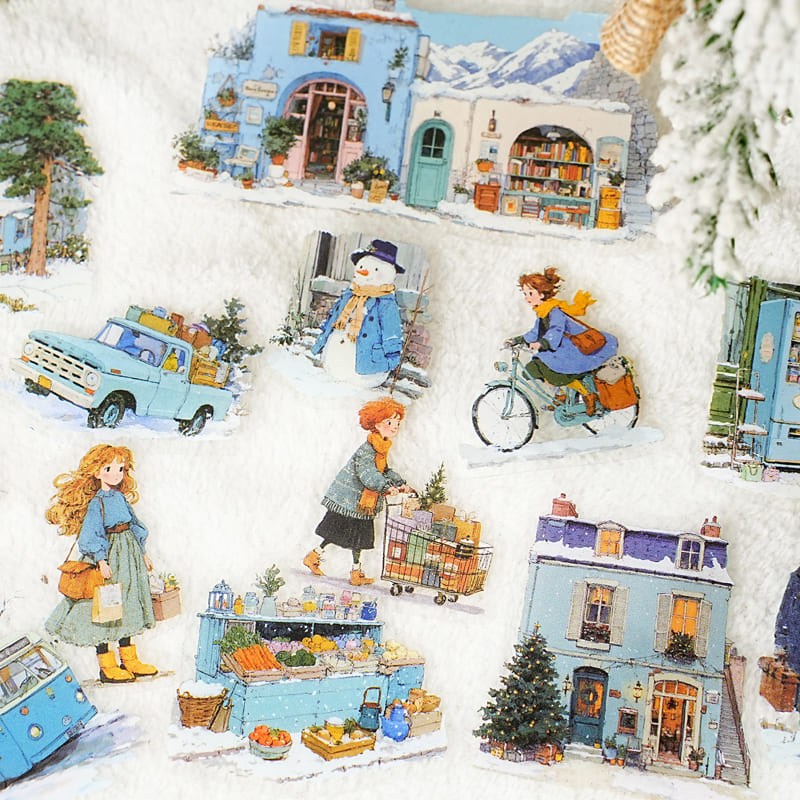 Winter Theme Stickers