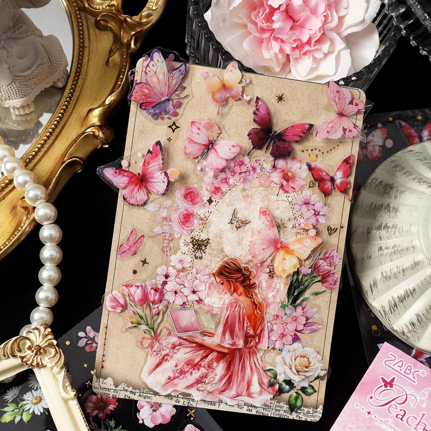 Florals & Butterflies PET Sticker Pack