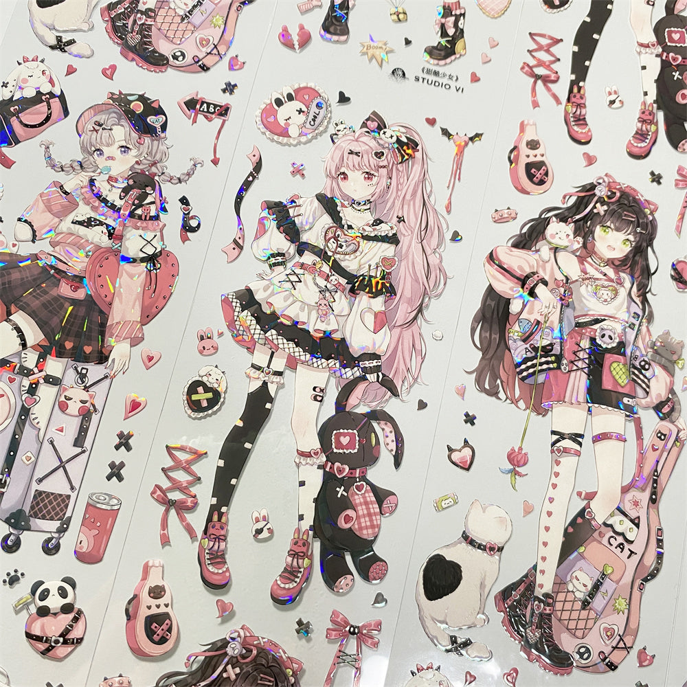 Sweet & Cool Girl PET Tape