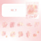 Watercolor Decorative Base Stickers