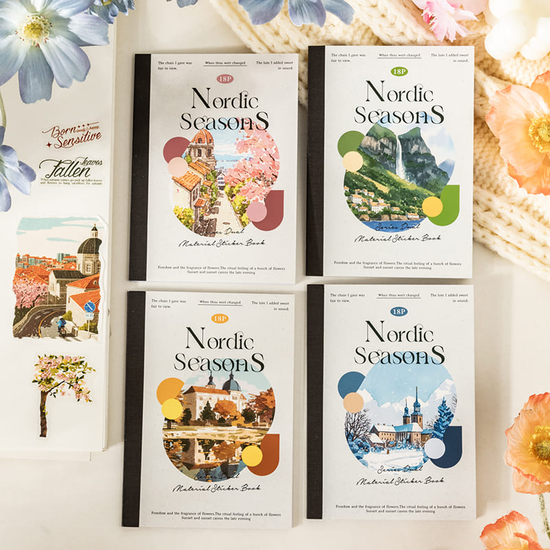 Four Seasons Sticker Book
