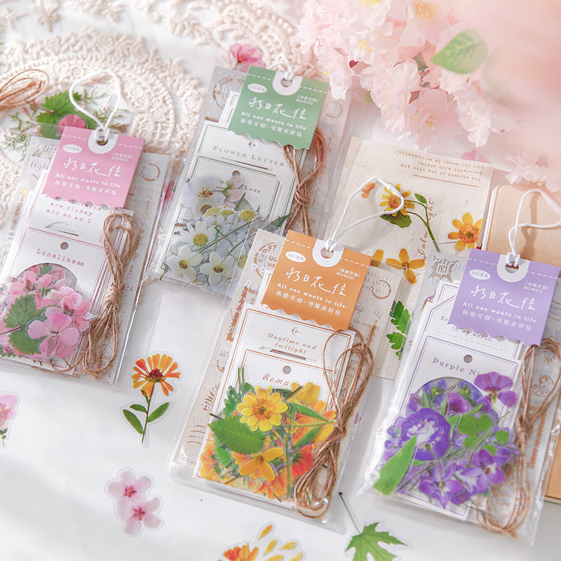 Floral  Scrapbook Kit