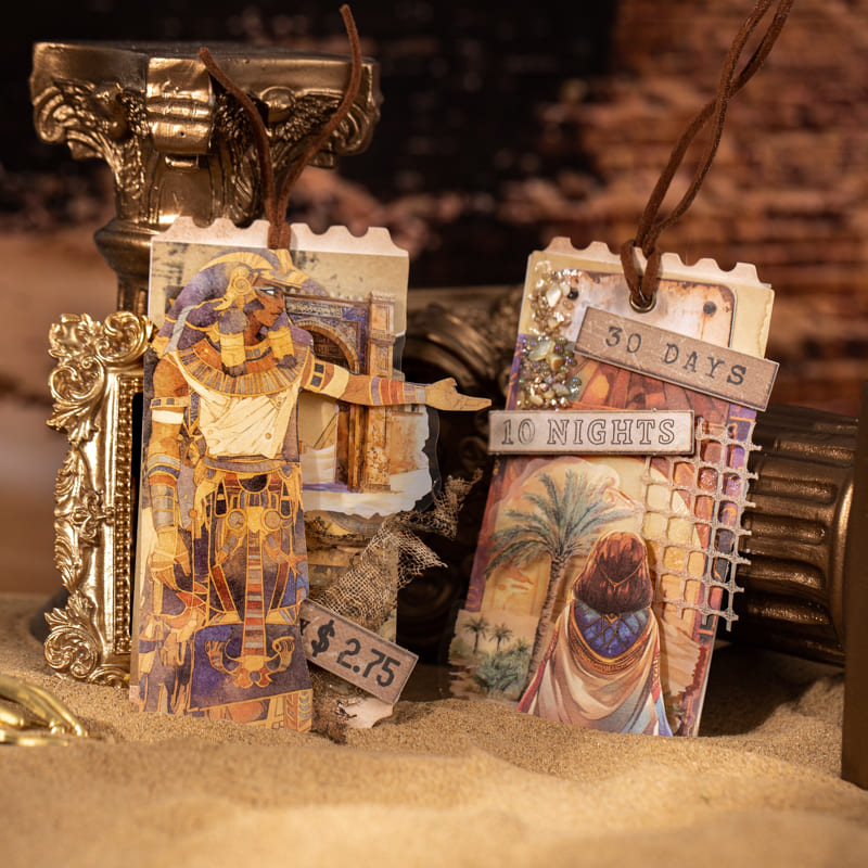 Mystical Egypt Scrapbook Paper