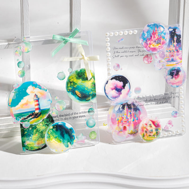 Worlds in Bubbles PET Tape