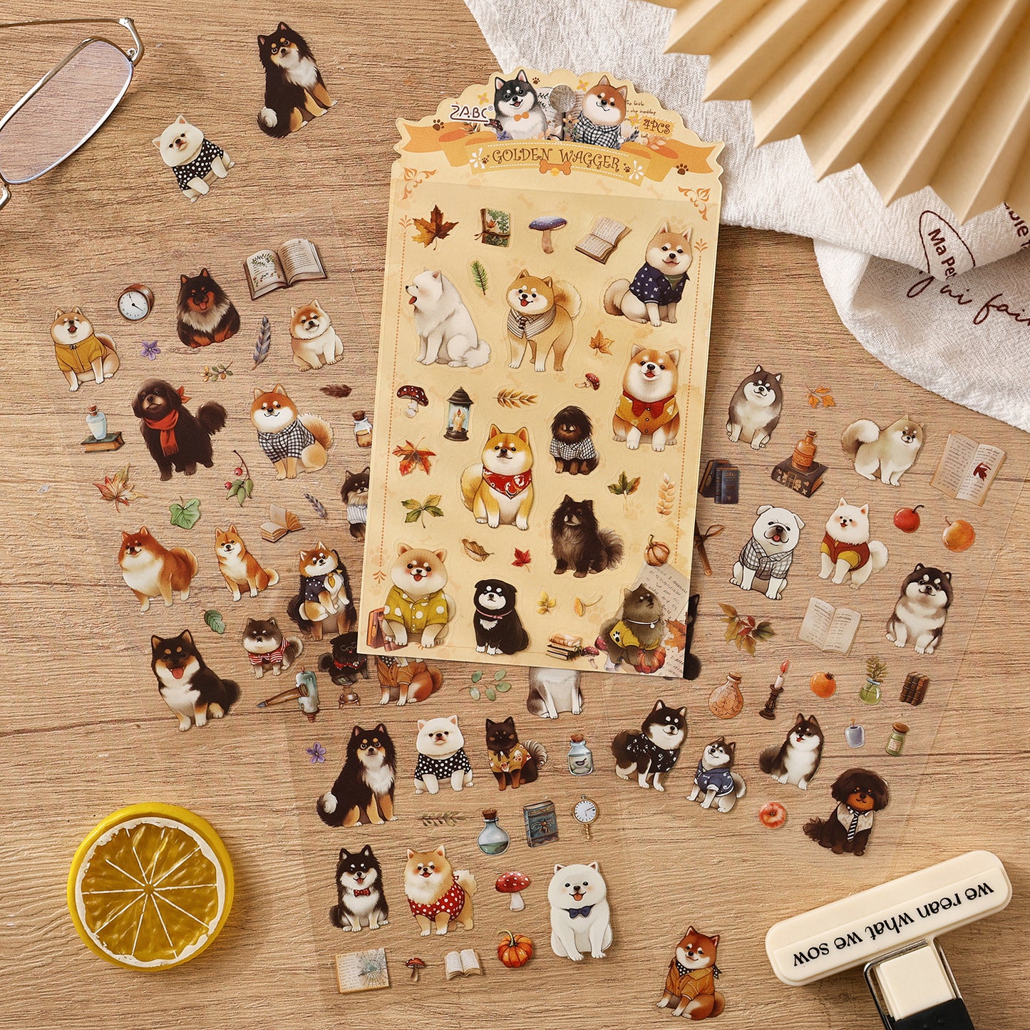 Woodland Friends PET Sticker Pack