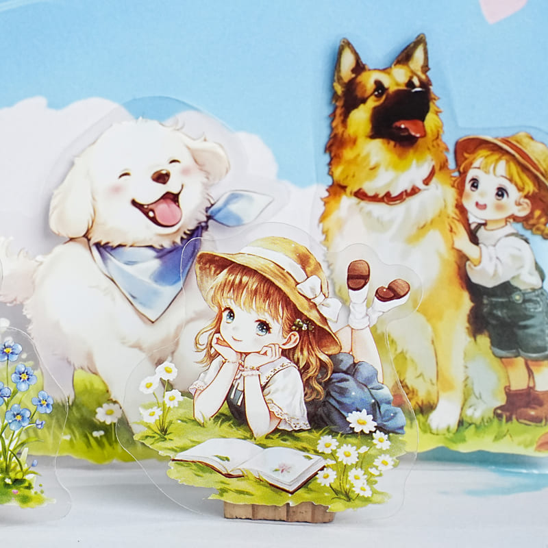 Cute Girls Sticker Pack