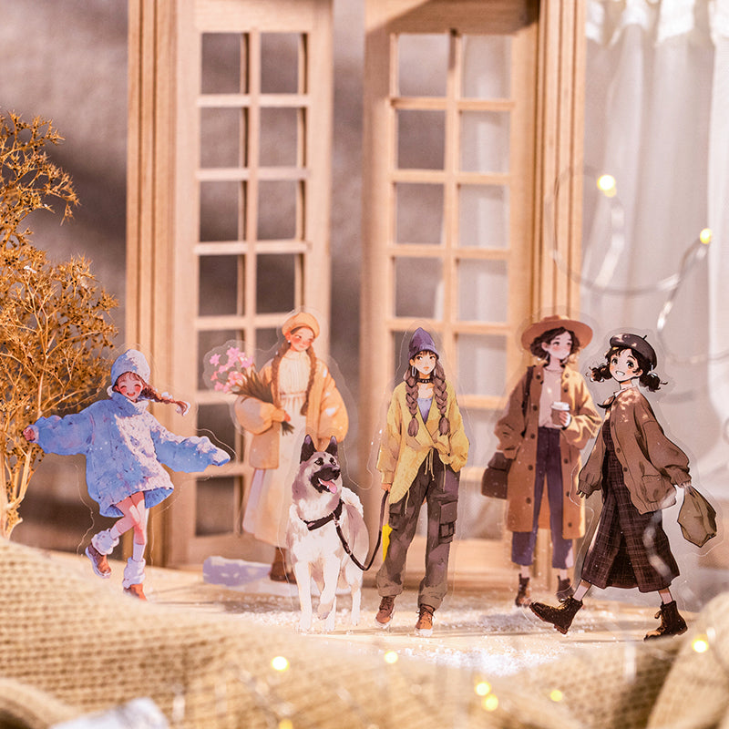 Winter Characters Sticker Pack